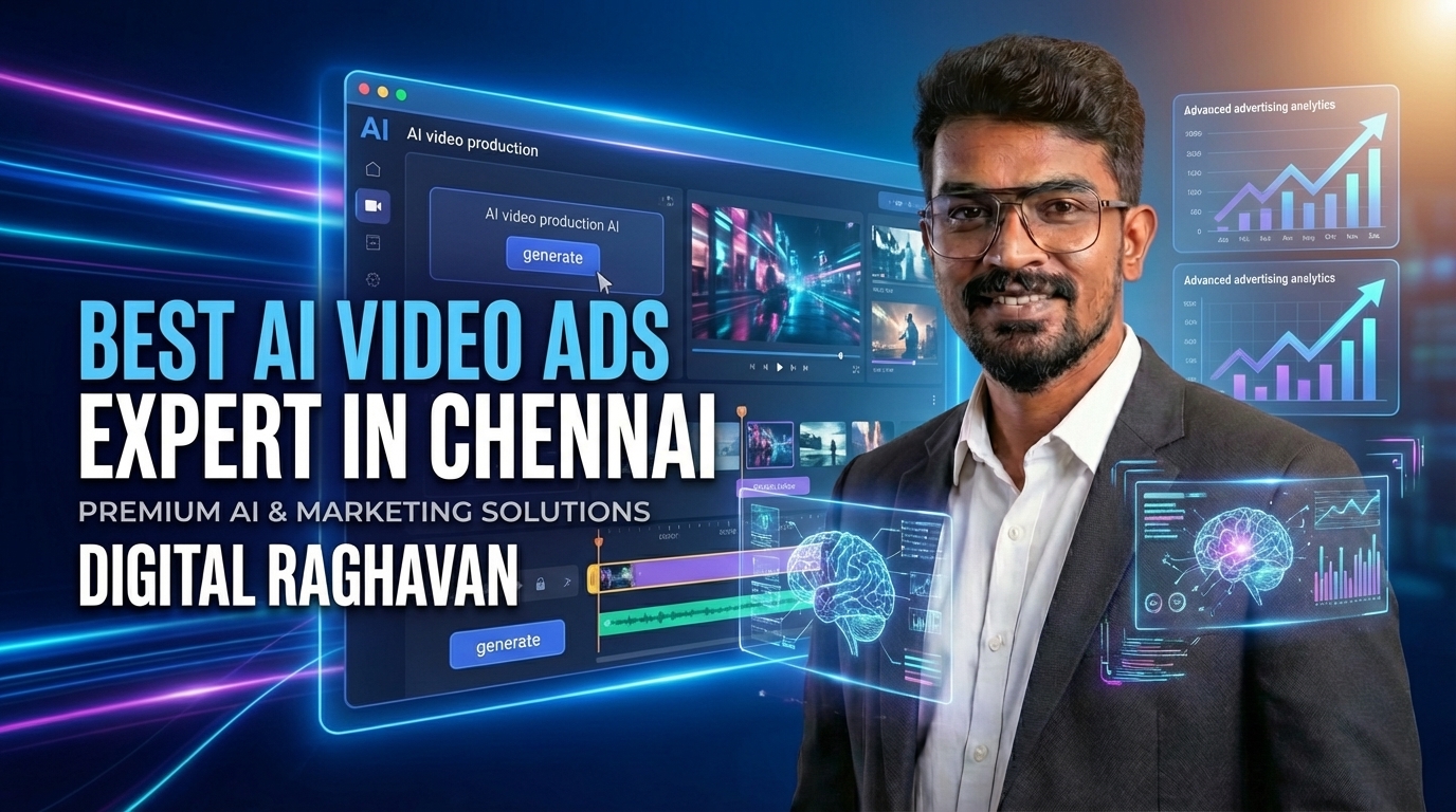 Best AI video ads expert in Chennai creating performance marketing video campaigns for businesses