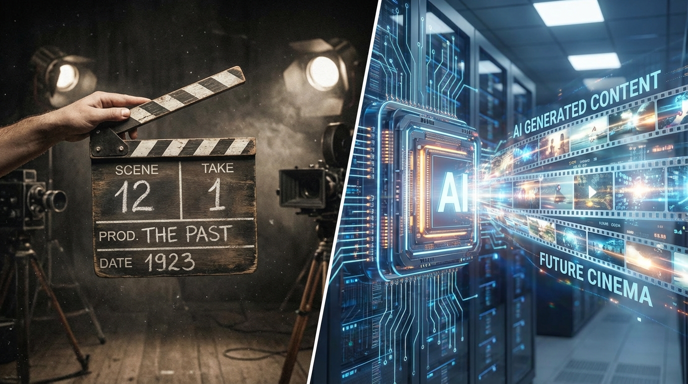 Comparing traditional video production with fast AI video ad generation